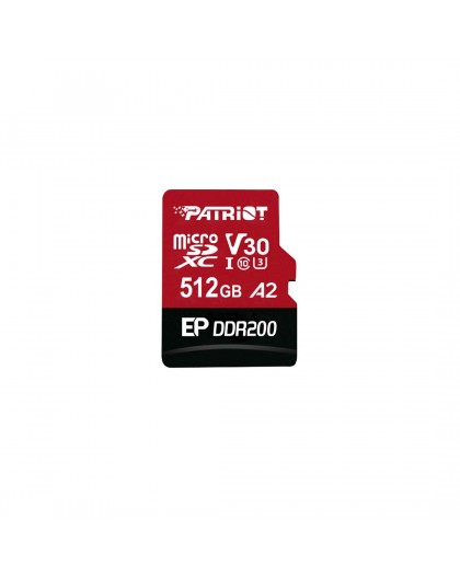 Patriot Memory EP DDR200 memory card 512GB MicroSDXC 160/120 MB/s (PEF512GEP33MCX)