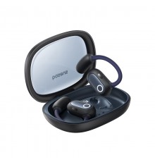 Baseus Eli Fit avatud kõrvaklapid traadita ühenduvusega/muusika USB Type-C Bluetooth must