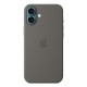 Apple iPhone 16 Plus Silicone Case with MagSafe - Stone Gray