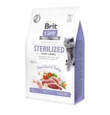 BRIT Care Grain-Free Sterilized Weight Control - dry cat food - 2 kg