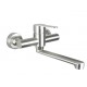 Wall-mounted washbasin mixer