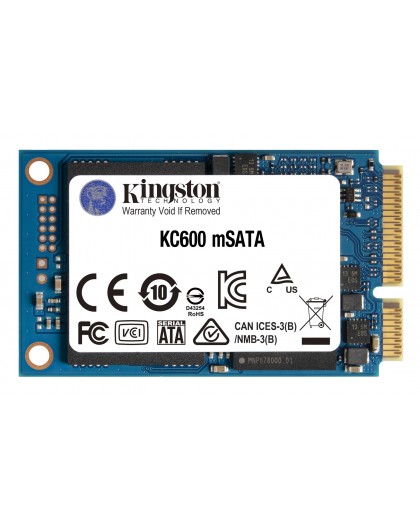 Kingston Technology 1024G SSD KC600 SATA3 mSATA
