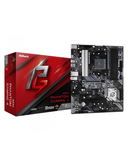Asrock B550 Phantom Gaming 4 Socket AM4 ATX AMD B550