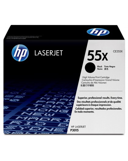 HP 55X - Высокая ёмкость - чёрный - оригинал