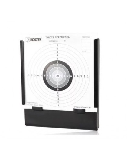 Metal bullet trap K-17-3 - 17x17 cm flat