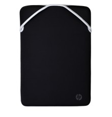 HP Reversible Protective 14.1-inch Silver Laptop Sleeve 14.1" Sleeve case Black