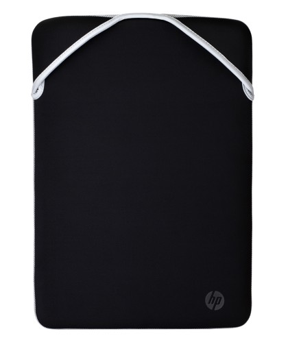 HP Reversible Protective 14.1-inch Silver Laptop Sleeve 14.1" Sleeve case Black