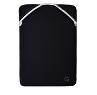 HP Reversible Protective 14.1-inch Silver Laptop Sleeve 14.1" Sleeve case Black