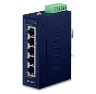 PLANET IGS-500T network switch Unmanaged Gigabit Ethernet (10/100/1000) Blue