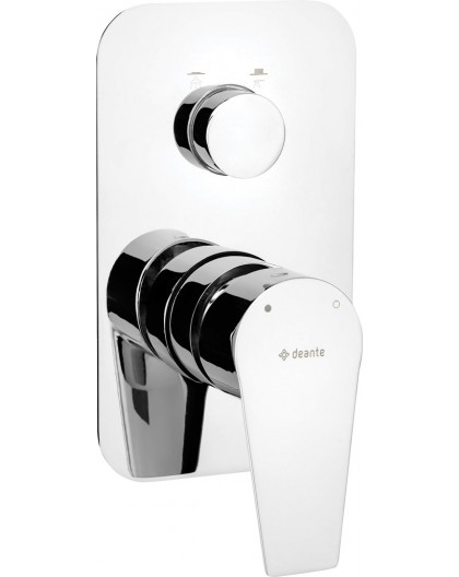 Concealed shower mixer - click switch