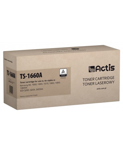 Тонер Actis TS-1660A (замена для Samsung MLT-D1042S, стандартный, 1500 страниц, черный)
