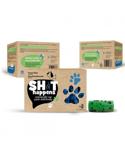 RESACO Bio compostable poop bags – 24x15 pcs