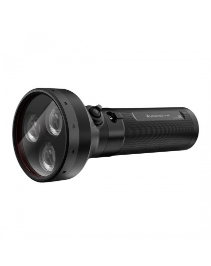 Ledlenser P18R Black Hand flashlight LED
