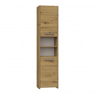 Topeshop S40 ARTISAN bathroom storage cabinet Oak