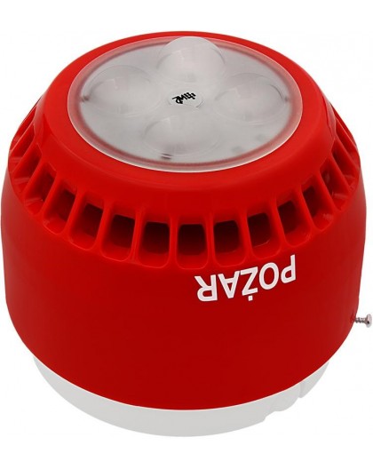 Acoustic and optical siren W2 SAO-P8/CM