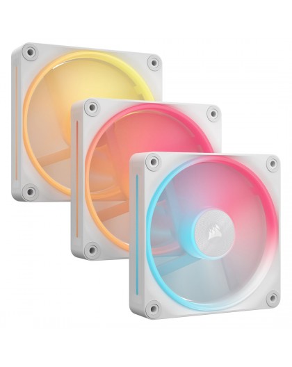 Corsair iCUE LINK LX120-R RGB Computer case Fan 12 cm White 3 pc(s)