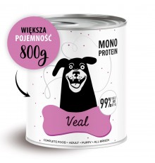 PAKA ZWIERZAKA Pepe Veal - wet dog food - 800g