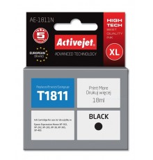 Activejet AE-1811N Ink Cartridge (Replacement for Epson 18XL T1811 Supreme 18 ml black)