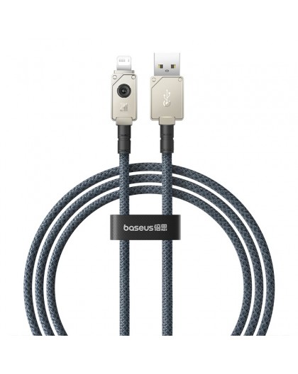 Baseus Unbreakable USB A to iP cable 1 m 5V-2.4A White