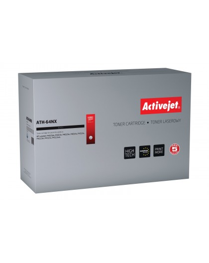 Activejet ATH-64NX Toner (replacement for HP 64X CC364X Supreme 24000 pages black)