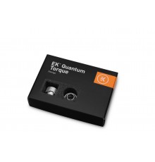 EK Water Blocks EK-Quantum Torque HDC 12 - Pack of 6, Satin Titanium