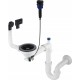 Siphon for 1-bowl granite sink - Space-Saver