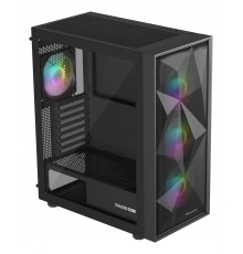 GENESIS DIAXID 605 ARGB MIDI TOWER CASE WITH USB-C WINDOW BLACK