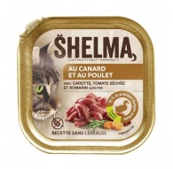 SHELMA Duck and chicken pate - wet cat food - 100g