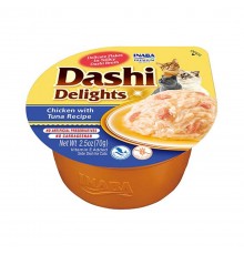 INABA Dashi Delights chicken tuna bouillon - cat treat - 70g