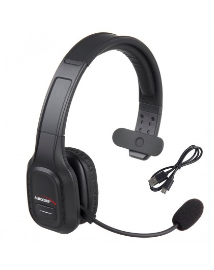 Audiocore 74452 Bluetooth Headset Headphone Noise Reuction Microphone Call CenterGoogle Siri Office Wireless