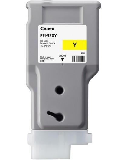 Canon PFI-320Y tintikassett 1 tk Originaal Kollane
