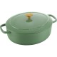 BALLARINI BELLAMONTE Oval cast iron pot 4.5 ltr, green