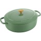 BALLARINI BELLAMONTE Oval cast iron pot 4.5 ltr, green