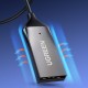 Ugreen CM309 Bluetooth 5.0 Audio Receiver USB Cable Audio Adapter AUX Jack Black