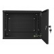 Lanberg WAF1-5203-04-00B rack cabinet 4U Wall mounted rack Black