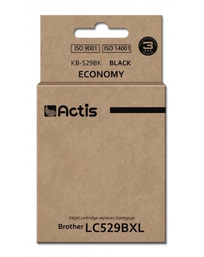 Actis KB-529Bk Ink (replacement for Brother LC529BK Standard 58 ml black)
