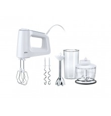 Braun MultiMix 3 HM 3137 WH Hand mixer 500 W White