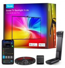 Govee H6097 TV Backlight 3 Lite | LED Strip | backlight for 40-50 inch TV, RGBICW, Wi-Fi+Bluetooth