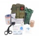 HELBO Depan HEL002 First aid kit with accessories 13 items Green