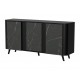 Cama VOLARE chest of drawers 151 x 39 x 75 cm black/san sebastian