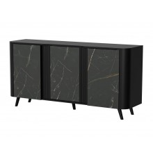 Cama VOLARE chest of drawers 151 x 39 x 75 cm black/san sebastian