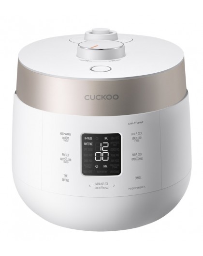 Cuckoo CRP-ST0609F rice cooker 1.08 L 880 W Champagne, White