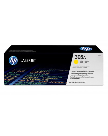 HP 305A Yellow Original LaserJet Toner Cartridge