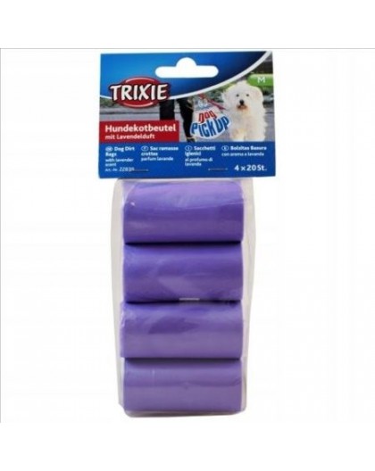 TRIXIE Doggy Pick Up - Droppings bags - 4x20
