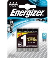 ENERGIZER BATTERY MAX PLUS AAA LR03, 4 ECO