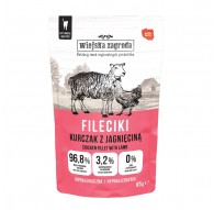 WIEJSKA ZAGRODA Chicken Fillets with Lamb – wet food for cats – 85g