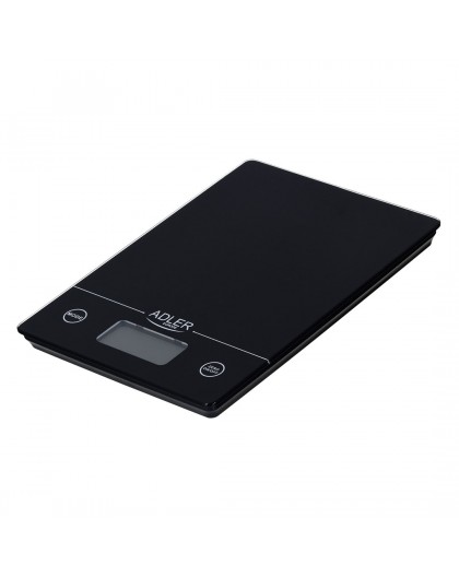 Adler AD 3138 b Mechanical Kitchen Scale Black Countertop Rectangle