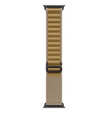 Apple 49mm Tan Alpine Loop - Small - Black Titanium Finish