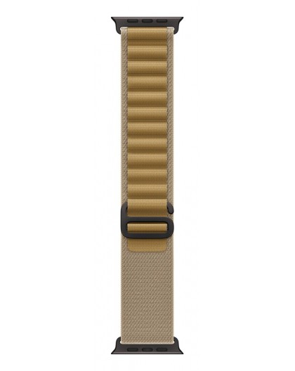 Apple 49mm Tan Alpine Loop - Small - Black Titanium Finish