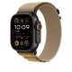 Apple 49mm Tan Alpine Loop - Small - Black Titanium Finish